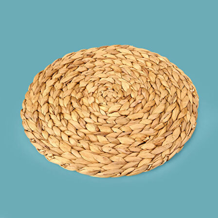 Hasır Amerikan Servis - Kahverengi - 35 cm