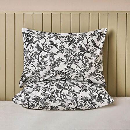 Soft Peace 2'li Yastık Kılıfı - Beyaz - 50x70 cm