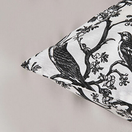 Soft Peace 2'li Yastık Kılıfı - Beyaz - 50x70 cm