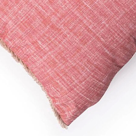 Soft Dolce Kırlent - Pembe - 45x45 cm