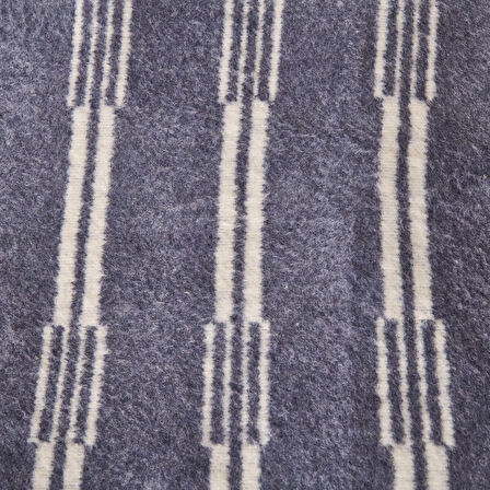 Soft Mavruz Pamuklu Tv Battaniyesi - Mavi - 130x170 cm