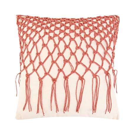 Soft Neo Kırlent - Kiremit - 42x42 cm