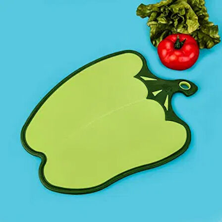 Life Biber Şekilli Kesme Tahtası - Yeşil