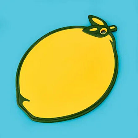 Life Limon Şekilli Kesme Tahtası - Sarı