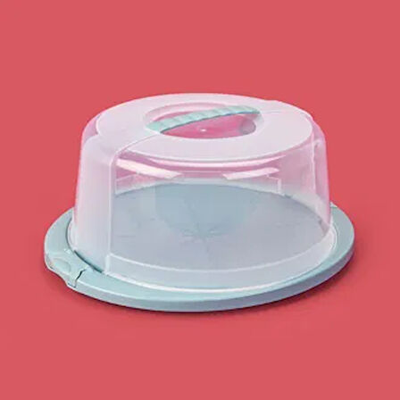 Life Candy Yuvarlak Kek Fanusu - Asorti