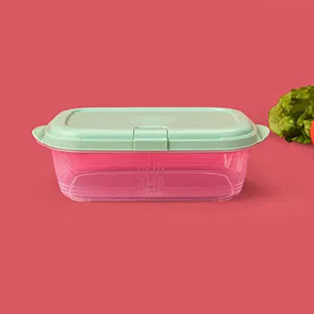 Life Dikdörtgen Push Up Saklama Kabı - Asorti - 2 lt