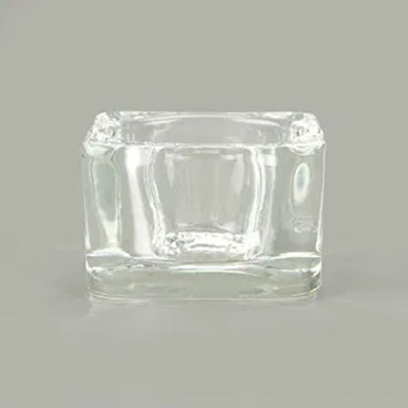 Kristal Mumluk - Şeffaf - 5x3 cm