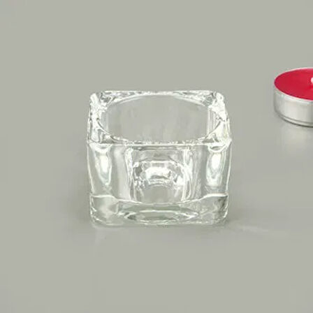 Kristal Mumluk - Şeffaf - 5x3 cm