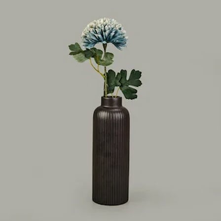 Deco Top Yıldız Dal Çiçek - Mavi - 56,5 cm