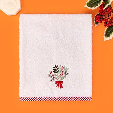 Soft Nova Yüz Havlusu - Ekru - 50x90 cm