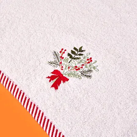 Soft Nova Yüz Havlusu - Ekru - 50x90 cm