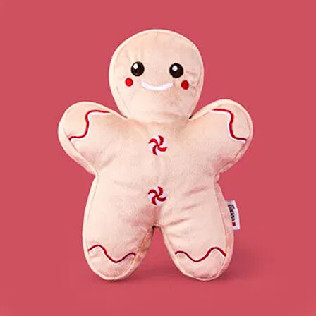 Soft Colorful Kurabiye Adam - Bej - 25 cm