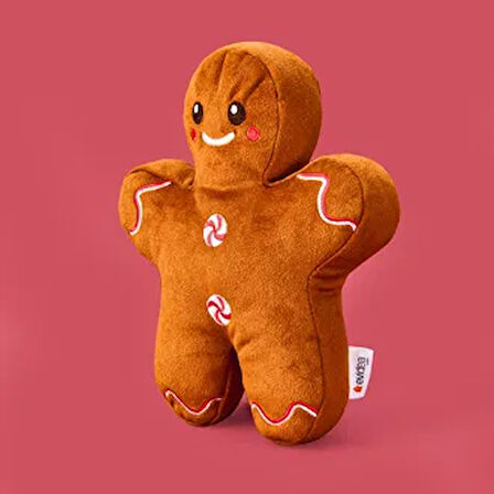 Soft Colorful Kurabiye Adam - Kahverengi - 25 cm