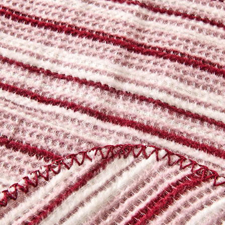 Soft Roselle Çift Kişilik Battaniye - Pembe - 180x220 cm