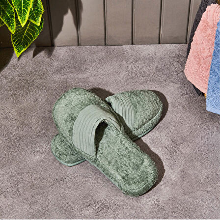 Soft Premium Terlik - Haki - 40 / 44 Beden