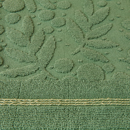 Soft Zeleno Ayak Havlusu - Yeşil - 50x70 cm
