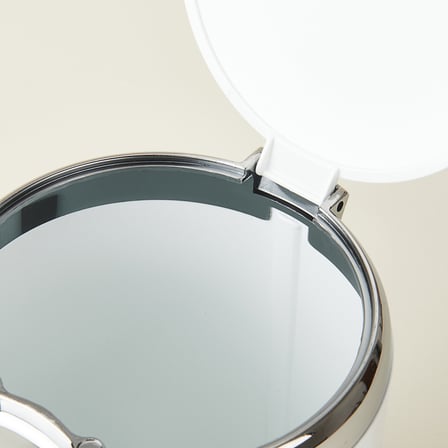 Pasifik Mini Çöp Kovası - Beyaz - 3 lt