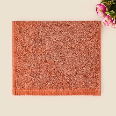 Soft Linen El Havlusu - Kiremit - 30x50 cm