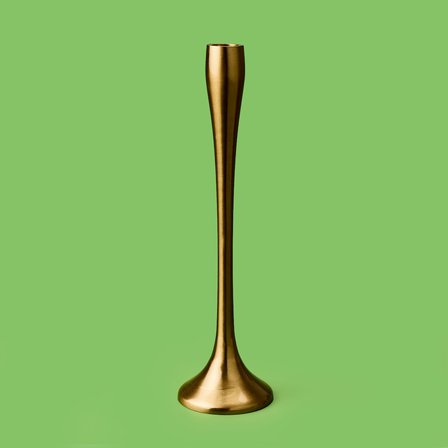 Golden Star Şamdan - Sarı - 31 cm