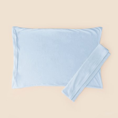 Soft Eco 2'li Yastık Kılıfı - Mavi - 50x70 cm