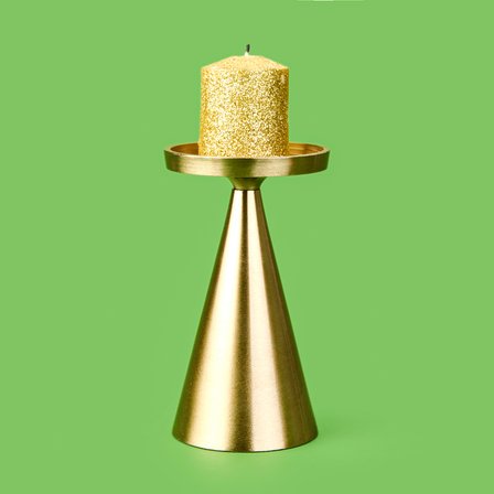 Golden Star Mumluk - Sarı - 17 cm