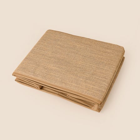 Living Jüt Organizer Kutu - Kahverengi - 33x25x25 cm