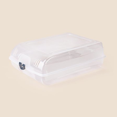 Living Bot Çizme Ayakkabı Kutusu - Şeffaf - 38 cm