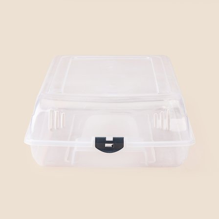 Living Bot Çizme Ayakkabı Kutusu - Şeffaf - 38 cm