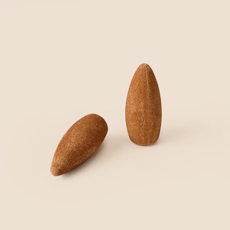Palo Santo Back Flow Cones 10'lu Geri Akış Tütsü - Sarı - 6x10 cm