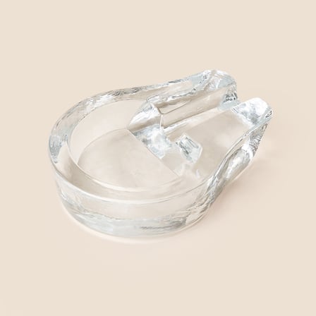 Glass Angelo Puro Küllük - Şeffaf - 15x11 cm