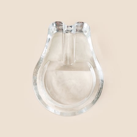 Glass Angelo Puro Küllük - Şeffaf - 15x11 cm