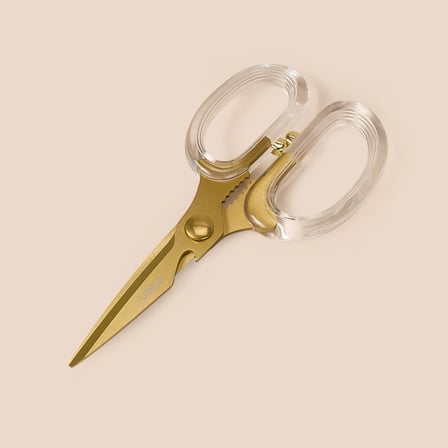 Paslanmaz Çelik Mutfak Makası - Gold - 20 cm