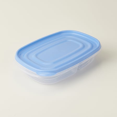 3 Bölmeli Oval Saklama Kabı - Asorti