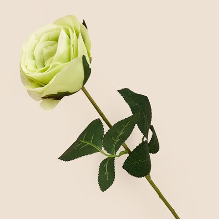 Deco Gül Yapay Dal Çiçek - Açık Yeşil - 68 cm