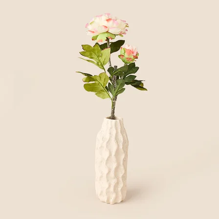 Deco İngiliz Gülü Yapay Dal Çiçek - Renkli - 73 cm