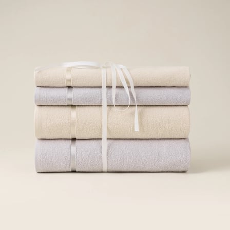 Soft Nova Hamam Seti - Krem / Gri