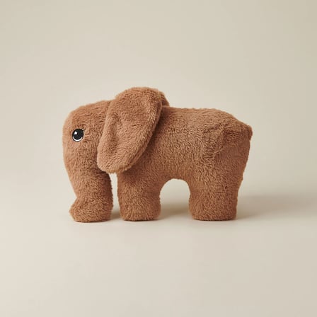 Soft Fil Figürlü Yastık - Kahverengi - 38x26 cm