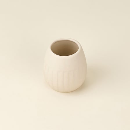 Bath Matte Diş Fırçalık - Krem - 7x6,5 cm