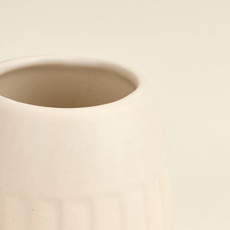 Bath Matte Diş Fırçalık - Krem - 7x6,5 cm