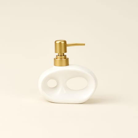 Bath Riviera Sıvı Sabunluk - Beyaz - 250 ml