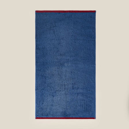 Soft Flat Yüz Havlusu - Lacivert - 50x90 cm