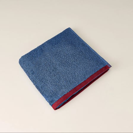 Soft Flat Yüz Havlusu - Lacivert - 50x90 cm