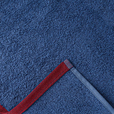 Soft Flat Yüz Havlusu - Lacivert - 50x90 cm