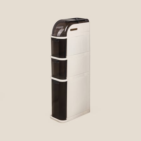 Me Xl Pro Slim Tekerlekli Dolap - Krem - 38x20x93,5 cm