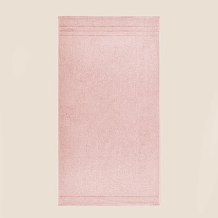 Mave Banyo Havlusu - Pembe - 70x140 cm