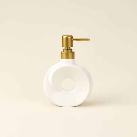 Bath Lille Sıvı Sabunluk - Beyaz - 320 ml