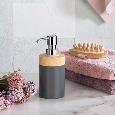 Bath Natura 5'li Banyo Seti - Antrasit