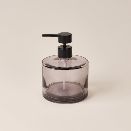 Yuvarlak Cam Sıvı Sabunluk - Asorti - 500 ml