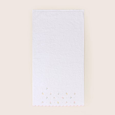 Soft Ales Yüz Havlusu - Ekru - 50x90 cm