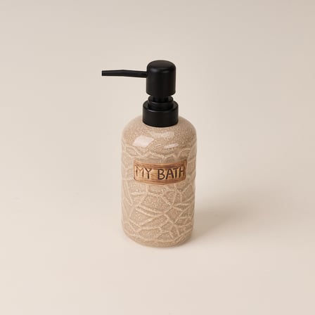 Ava 4 Parça Banyo Seti - Kahverengi